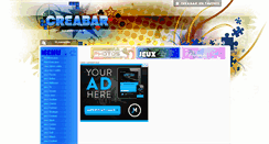 Desktop Screenshot of jeux.creabar.com